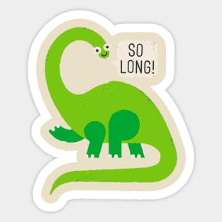 Cute dino Sticker